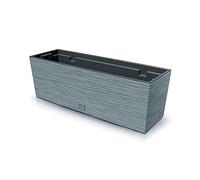 Prosperplast Pot de fleurs FURU avec réserve d'eau 12 L gris galet