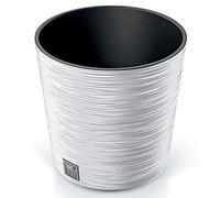 Pot de fleurs avec reserve d´eau 15 L blanc - FURU