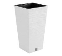 Pot de fleurs avec reserve d´eau 29x29x55cm blanc - FURU