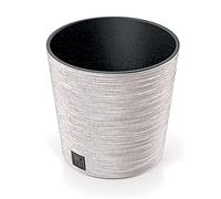 Pot de fleurs avec reserve d´eau 7,5 L blanc - FURU