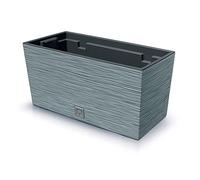 Pot de fleurs avec reserve d´eau 8 L gris galet - FURU