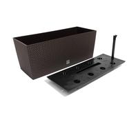 Prosperplast Pot de fleurs Rato DRTC500-440U 51,4 x 19,2 x 18,6 cm marron foncé