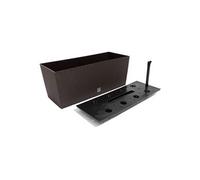 Pot de fleurs avec systéme d'irrigation Rato Case Prosperplast DRTC600 440U umbra