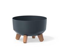 Pot De Fleurs Prosperplast Gracia Low Dgrl240l-S433 Couleur Anthracite 3,8l Multicolore