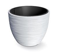 Pot de Fleurs Blanc avec réservoir Collection Furu 47 x 47 x 38,5 cm, capacité 53 l.