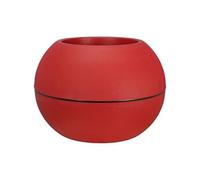 RIVIERA - pot de fleurs Boule - D40 - rouge