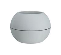 Pot de fleurs - RIVIERA - Granit Boule - D40 x H28 cm - stone