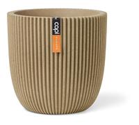 Pot boule - CAPI EUROPE - Groove NL - 54 x 52 cm - Beige