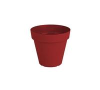 Pot de fleurs Capri - 40 cm - Rouge foncé