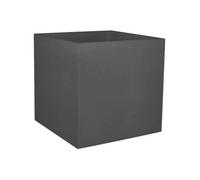 EDA Pot carré Graphit 49,5 x 49,5 x 49,5 cm 57 L Anthracite Intérieur et extérieur