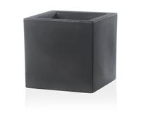Pot de Fleurs Carré Anthracite 58x58 CM h 58 mod. Schio Cubo