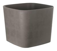 Pot de fleurs carré - GARDEN ID - Swing Carré - 36 L - 40 x 40 h 32 cm - Tourbe