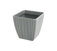 Pot de Fleurs carré Gris Ciment Ø40 x 40 cm