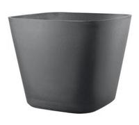 Pot de fleurs carré - DEROMA - Origin - 12 L - Gris Gris