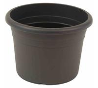 Pot de Fleurs Cilindro Ø70 49,2cm Haut Anthracite Rond Avec Bodenlöchern à