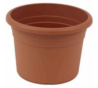 Pot de Fleurs Cilindro Ø70 49,2cm Haut Terre Cuite Rond Avec Bodenlöchern à