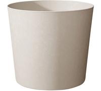 Pot de fleurs Conique Ø 40 cm - EDA - Element - 30 L - Intérieur / Extérieur - Ø 39,1 x H. 32 cm - Calcaire