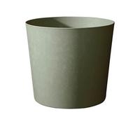 Pot de fleurs Conique Ø 50 cm - Element - 62,2 L - Systeme de drainage - Intérieur / Extérieur - Ø 49,5 x H 42 cm - Kaki
