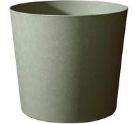 EDA Pot de fleurs conique Element Ø 60 cm 100 L avec drainage Intérieur/Extérieur Kaki