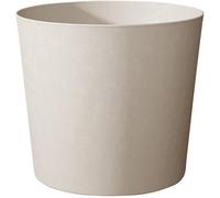 EDA Plastiques – Pot de fleurs conique Element Ø60 cm 100 L Système de drainage Calcaire