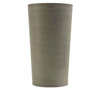 Art Plast Nova Vita Línea Tiziano Pot de Fleurs Conique Haute Ø 30 cm h 52 cm, Gris Clair