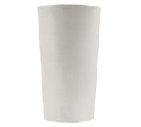 Art Plast Nova Vita Línea Tiziano Pot à Fleurs Conique Haute Ø 30 cm h 52 cm, Blanc