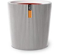 Capi Europe - Vase Conique Groove NL - 45x41 - Ivoire - Ouverture Ø45 - Pot intérieur et extérieur - KGVI613