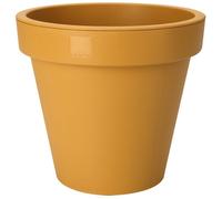 Pot de fleurs couleur moutarde plusieurs diamètres Ø 20 cm