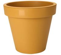 Pot de fleurs couleur moutarde plusieurs diamètres Ø 50 cm