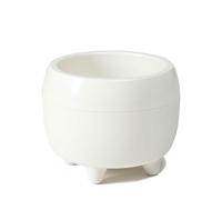 Pot de fleurs crème Botanica sur pieds