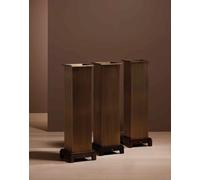 Pot de fleurs culture salon imitation laiton nouvelle couleur brune