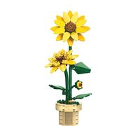 Pot De Fleurs De Tournesol 187 Pièces Jaune TU
