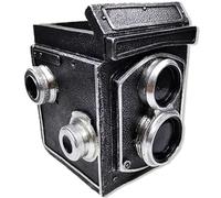 Pot De Fleurs Décoratif De Bureau, Pot De Fleurs En Résine En Forme D'appareil Photo Rétro, Jardinière Amusante, Conteneur De Plantation, Figurine D'appareil Photo, Décor Rétro, Pot De Fleurs De