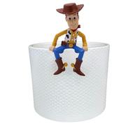 Pot de fleurs décoratif - Pendentif Cowboy Woody - 10 x 6 cm - En plastique - Disney Pixar Toy Story - Pot Buddha - Style de décoration moderne pour les fans - Décoration de jardin