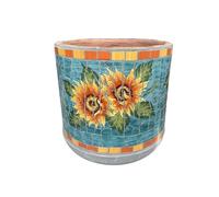 Pot de Fleurs d'extérieur rétro Peint, Plante Ronde d'espagne, jardinière en céramique, bonsaï, décoration de Jardin du Sol au Plafond, Pot de Fleurs créatif, Ornements de Plantes