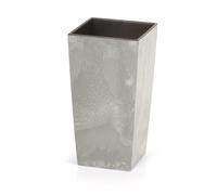 Pot de fleurs avec insert carré béton 140 mm Urbi Square