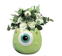 Pot de fleurs - Disney PIXAR - Monstruos S.A. - Mike Wazowski - Céramique - 10x9x10,5 cm
