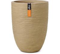 Vase élégant bas - CAPI EUROPE - Rib NL - 46 x 58 cm - Beige