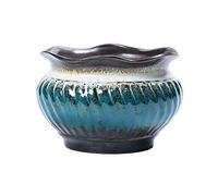 Pot de Fleurs en céramique rétro créatif pour Bureau, Maison, Plantes Vertes succulentes, Wenzhu, ustensiles en Pot, Jardin Chinois, Pot de Gros Calibre Fait à la Main