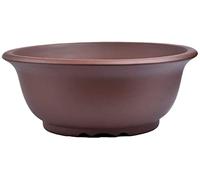Pot de Fleurs en céramique Style Chinois pour Plantes hydroponiques, Narcisse, Violet, Sable, avec Trous pour Petit pin, intérieur ou extérieur, en grès Mat, Simple