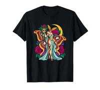 Pot de Fleurs en Forme de crâne Atlas Moth T-Shirt