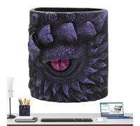 Pot de Fleurs en Forme d'œil de Dragon | Vase de Jardin décoratif en résine pour décoration d'intérieur, Verdure, Bureau, Balcon, terrasse