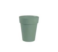 Pot de fleurs en plastique Toscane vert laurier - Ø 44 cm -