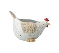 Pot de fleurs en résine en forme d'oiseau - Décoration extérieure fantaisiste pour arrangement de plantes grasses ou présentation de plantes (B)