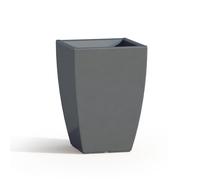 POT DE FLEURS EN RÉSINE MODERNE CARRÉ HAUT DÉCOR L’INTÉRIEUR MADE EN ITALY