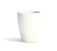 POT DE FLEURS EN RÉSINE MODERNE ROND MADE EN ITALY COULEUR Ø30 CM H38 PLANTE