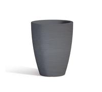 POT DE FLEURS EN RÉSINE MODERNE ROND MADE EN ITALY COULEUR Ø30 CM H38 PLANTE