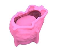 Pot de fleurs en silicone 3D en forme de hérisson, plantes succulentes, ciment, plâtre, savon, bougie, bureau, maison, bureau, plantes succulentes, planteur en silicone