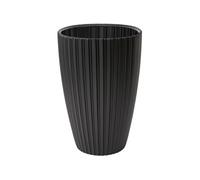 Pot de fleurs - Garden ID - Fancy - 40 x 58 cm - Pour jardin, balcons ou intérieurs - Noir