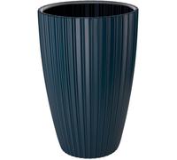 Garden ID - Pot de fleurs Fancy 40 x 58 cm pour jardin, balcons ou intérieurs - Bleu pétrole